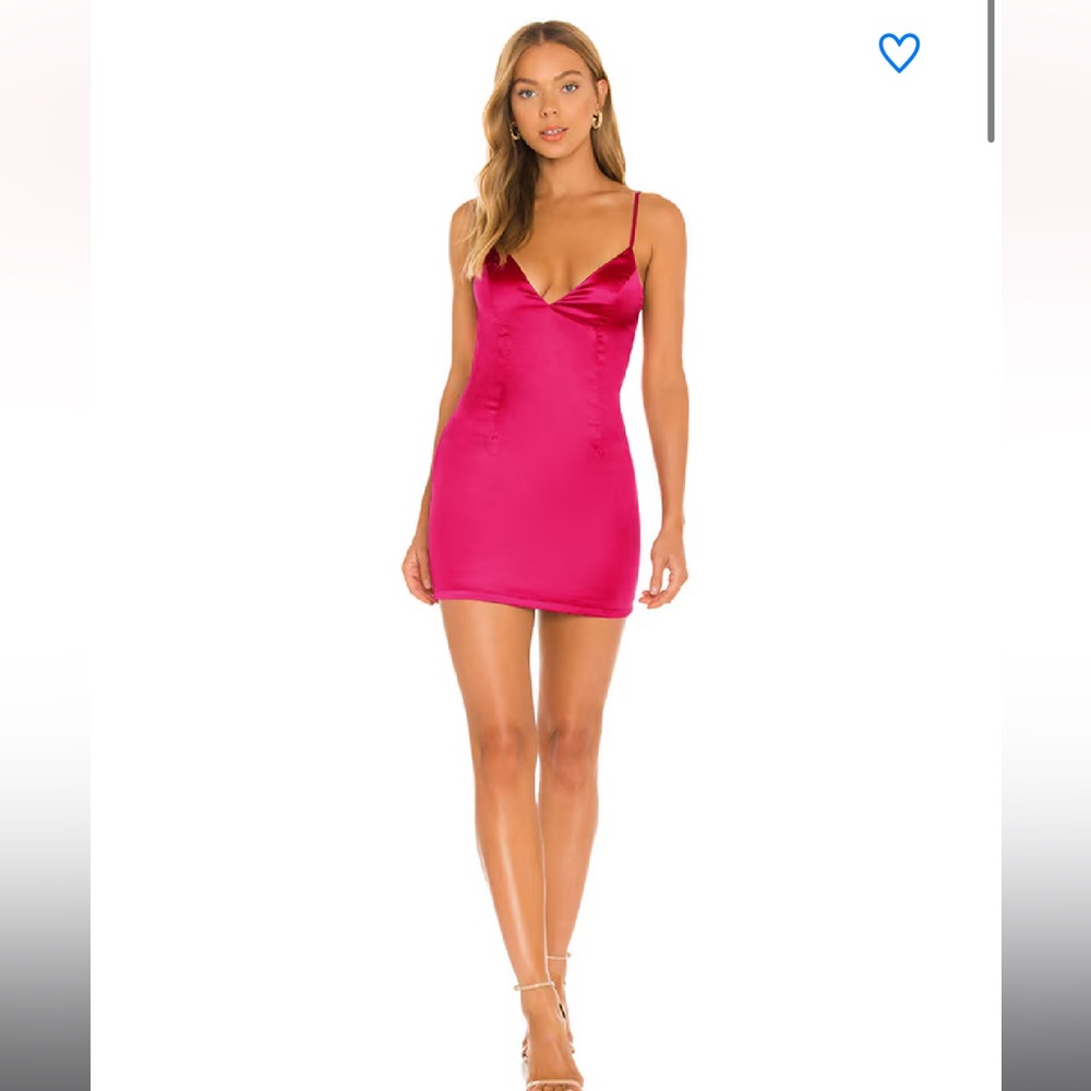 Revolve SuperDown Nicole ‘Hot Pink’ Mini Dress